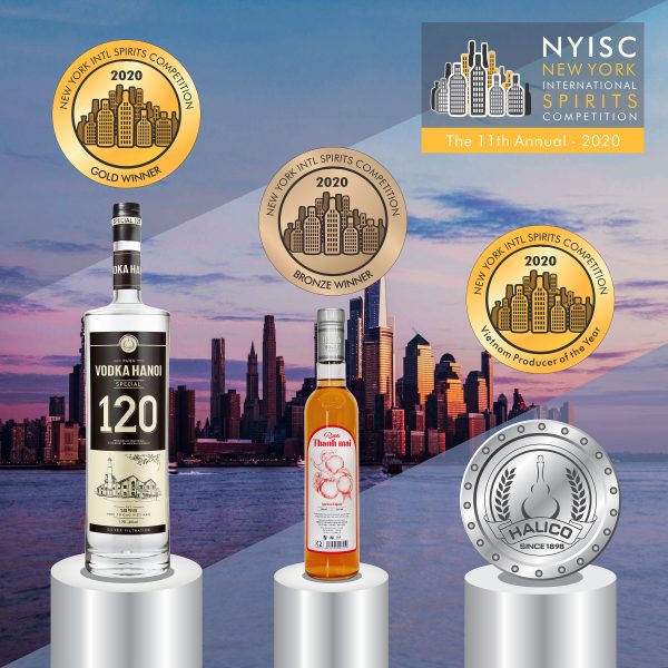 HALICO ACHIEVED IMPORTANT AWARDS AT THE 11th ANNUAL NEW YORK INTERNATIONAL SPIRITS COMPETITION, 2020