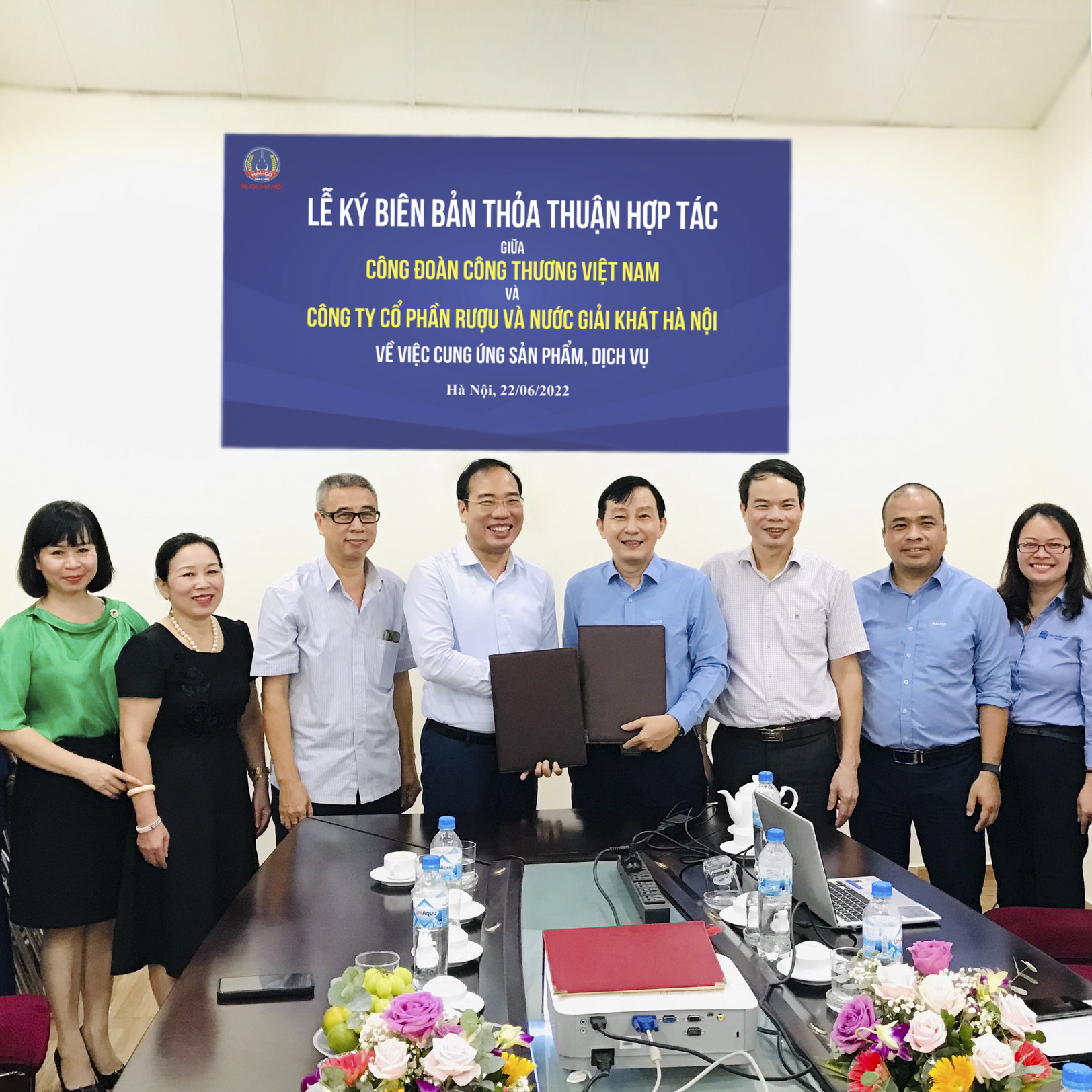 Halico tổ chức thành công Lễ ký biên bản thỏa thuận hợp tác với Công đoàn Công thương Việt Nam