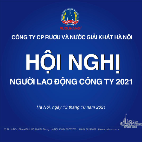 Halico tổ chức Hội nghị người lao động Công ty 2021